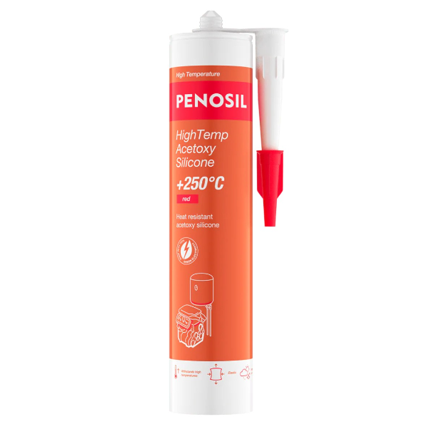 Penosil HighTemp Acetoxy Silicone 250°C Karstumizturīgs